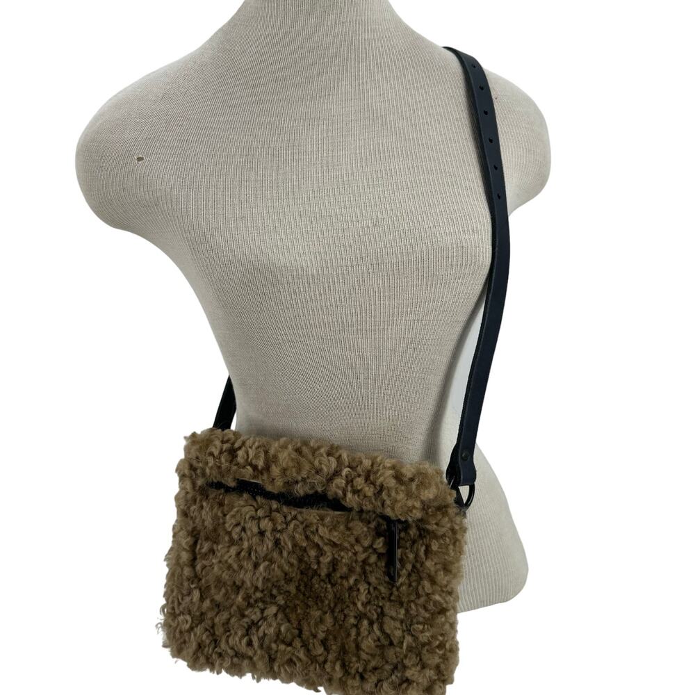 YBH Shearling Belt Bag